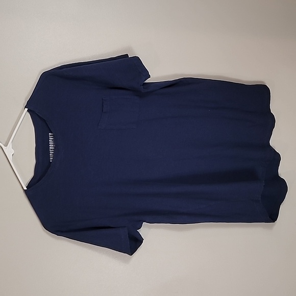 Knickerbocker Men Tshirt Tee Size M Navy Blue Short Sleeve Crewneck Casual Cotto - Picture 1 of 8